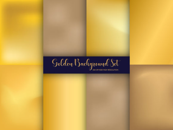 Download Golden Deluxe Background Set - Background Collection