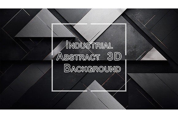 Download Industrial Abstract 3D Background - Background Collection