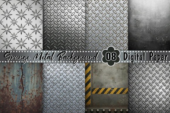 Download Industrial Grunge Metal Background - Background Collection